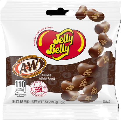 Jelly Belly A&W Root Beer Jelly Beans, 3.5 oz. (12 per case)