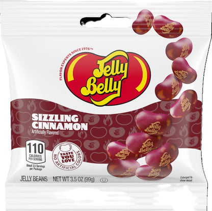Jelly Belly Sizzling Cinnamon Jelly Beans, 3.5 oz. (12 per case)