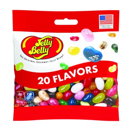 Jelly Belly Assorted 20 Jelly Beans, 3.5 oz. (12 per case)