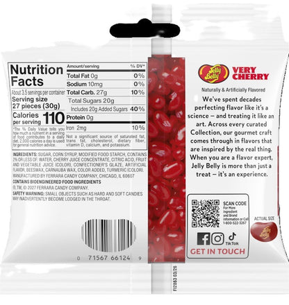 Jelly Belly Very Cherry Jelly Beans, 3.5 oz. (12 per case)