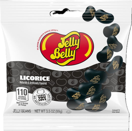 Jelly Belly Licorice Jelly Beans, 3.5 oz. (12 per case)