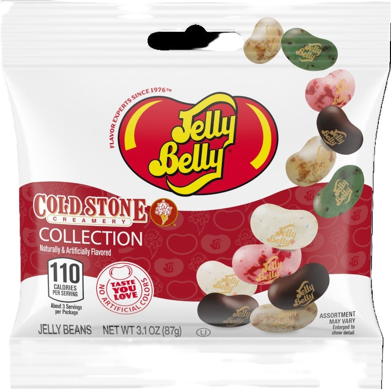 Jelly Belly Cold Stone Ice Cream Parlor Jelly Beans, 3.1 oz. (12 per case)