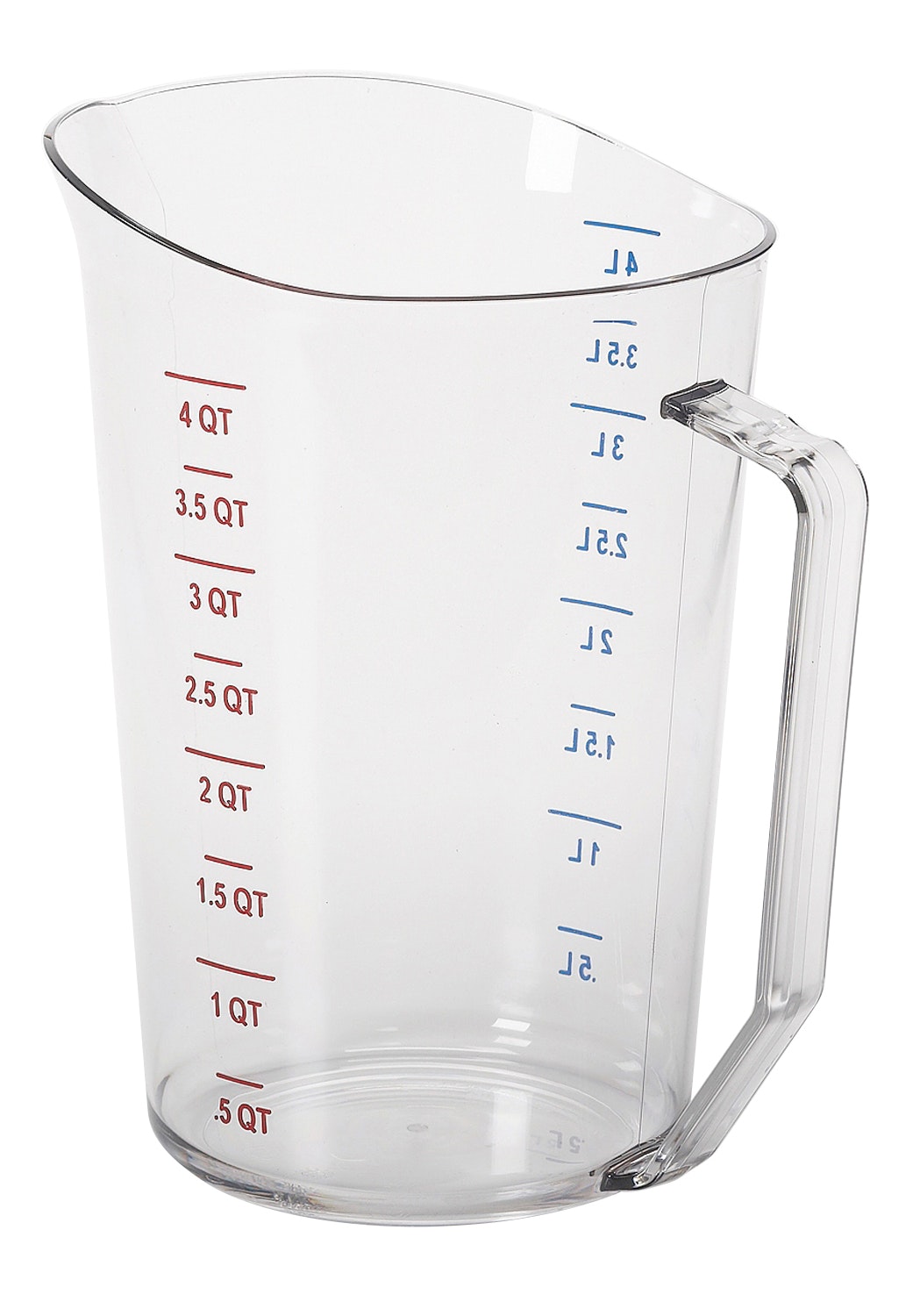 Cambro one gallon measuring pitcher, 128 oz. (1 per case)