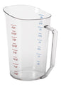 Cambro one gallon measuring pitcher, 128 oz. (1 per case)