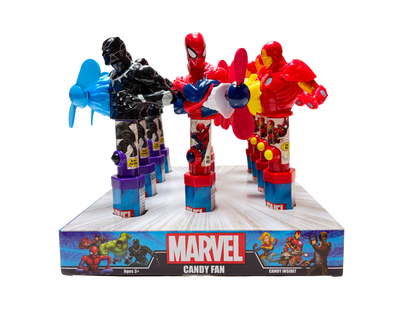 Candyrific Marvel Avengers Assorted Character Fans (72 per case)