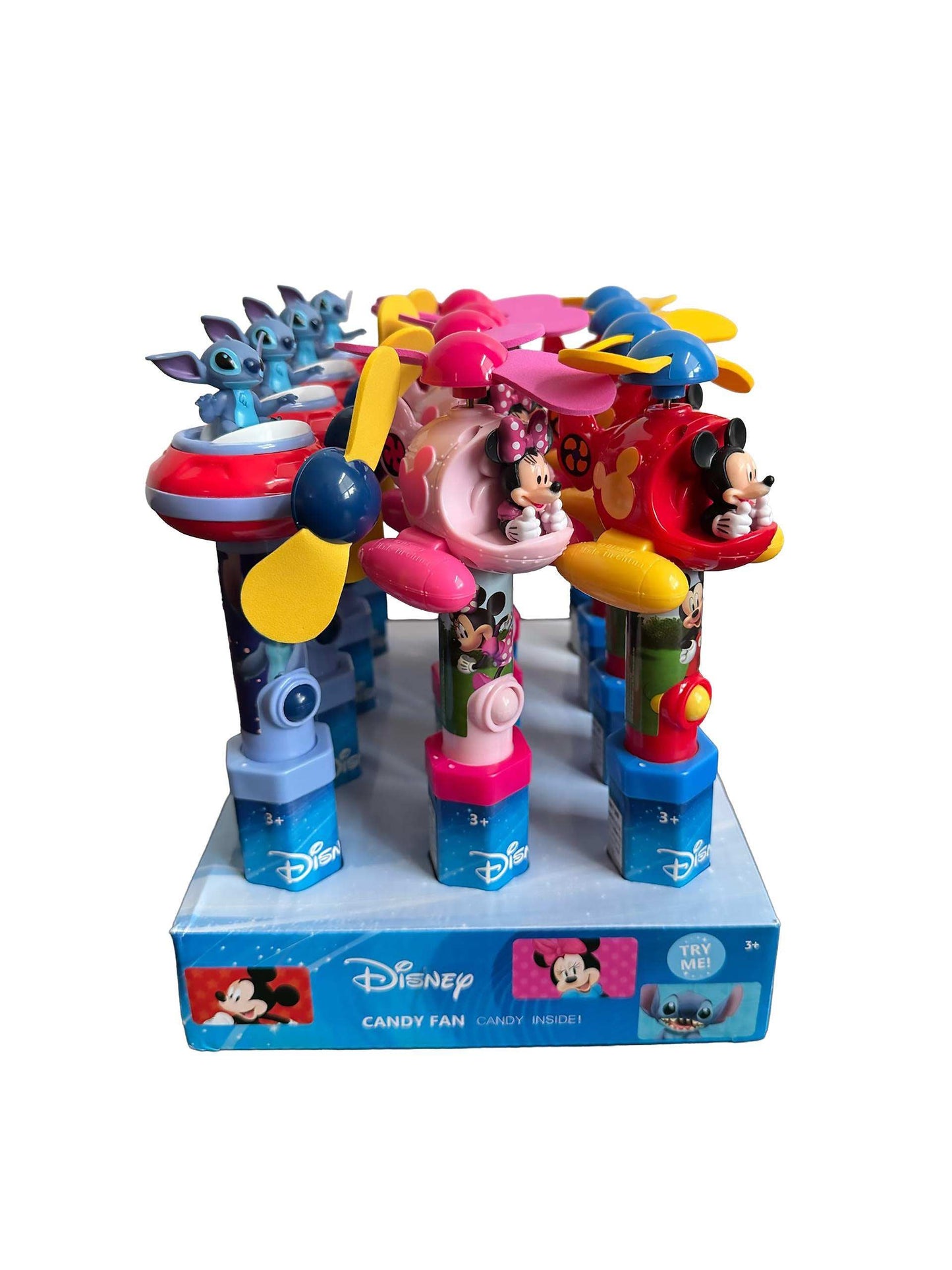 Candyrific Disney Assorted Candy Fans (72 per case)