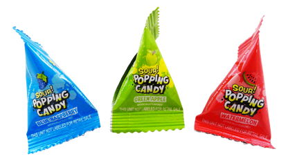 Candyrific Warheads Popping Candy Bag (12 per case)