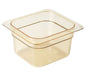Cambro Microwavable 1/6th Hotel Pan 4" Deep (6 per case)