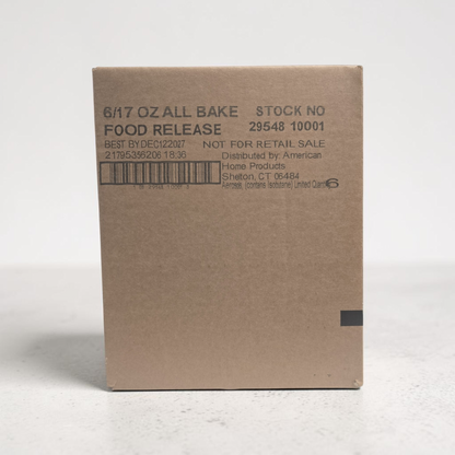 All-Bake Chef's Quality Food Release Spray w/ Canola Oil (6 per case)