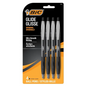 BIC Atlantis Original Retractable Black Ballpoint Pen 4 Pack