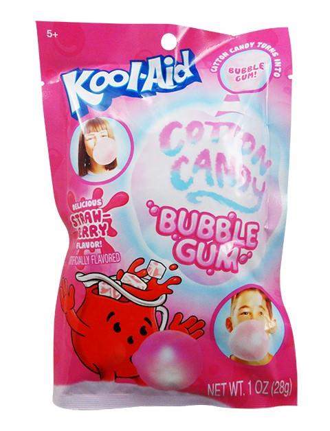 Candyrific Kool-Aid Cotton Candy Bubble Gum Peg Bag (48 per case)