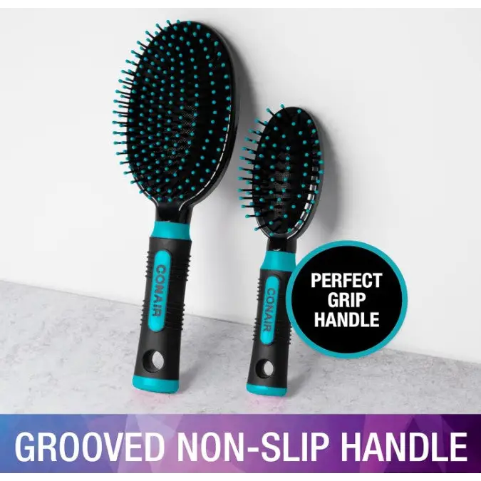 Conair Full & Mid Size Brush Set 2 Pack