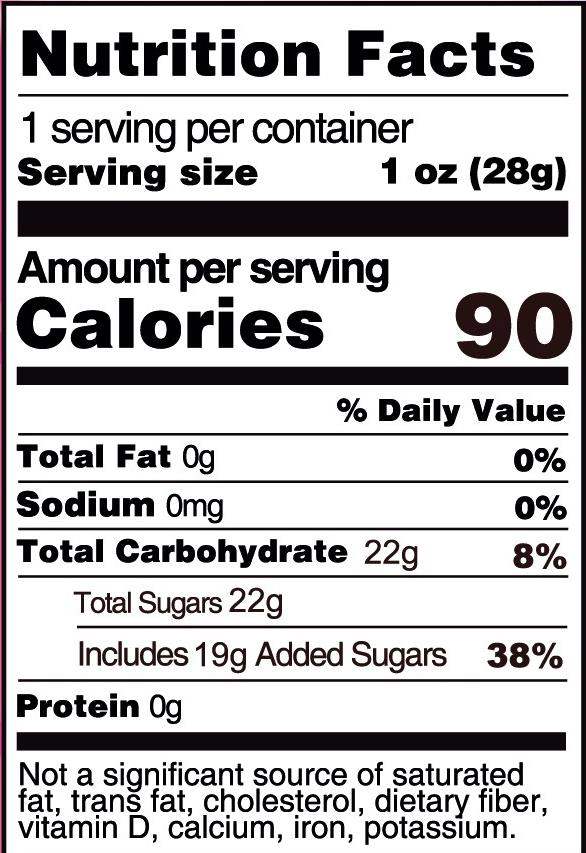 Candyrific Kool-Aid Cotton Candy Bubble Gum Peg Bag (48 per case)