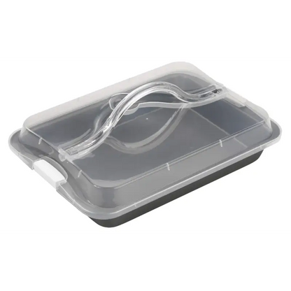 Good Covered Cake Pan with Handle 13’’ x 9’’