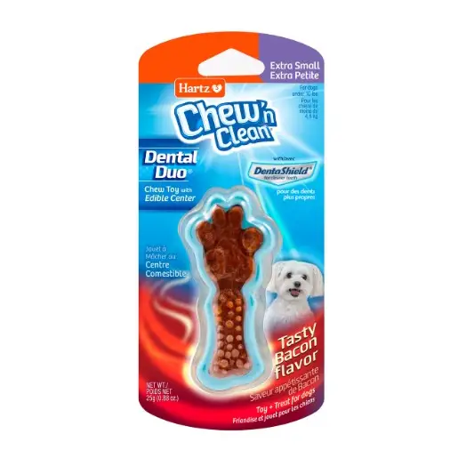 Hartz Chew ’n Clean Dental Duo Extra Small (02413)
