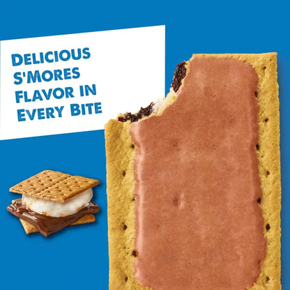 Kellogg’s S’mores Pop Tarts 4 Pack 8 Pastry Count (22279)