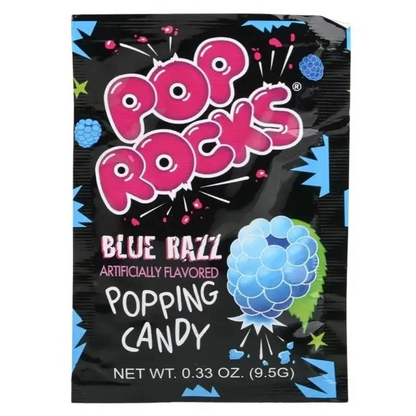 Pop Rocks Blue Razz Popping Candy 24 Count
