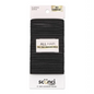 Scunci No Damage Black Elastics 30 Count