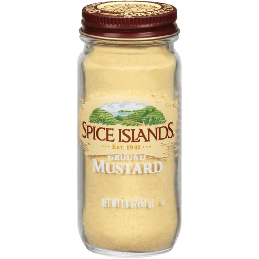 Spice Islands Ground Mustard 1.8 oz. - Spices and Herbs