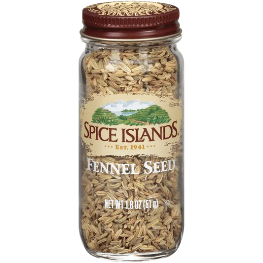 Spice Islands Whole Fennel Seed 1.8 oz. - Spices and Herbs