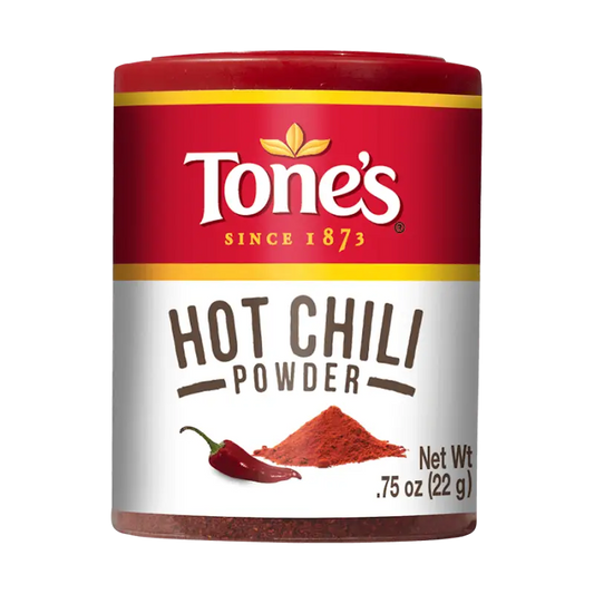 Tone’s Chili Powder Hot (Pack of 6) - Spices and Herbs