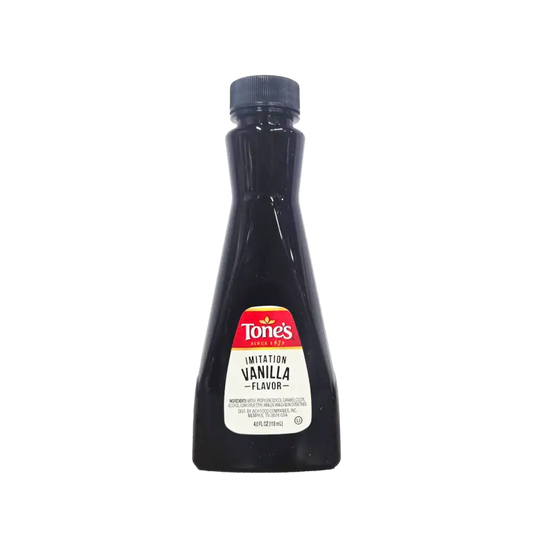 Tone’s Imitation Vanilla 4 oz. - Baking